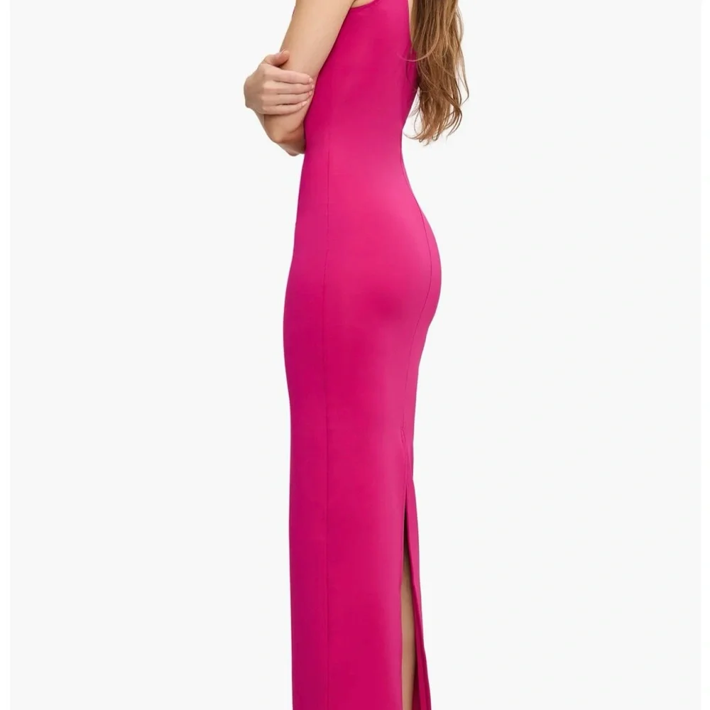 Good American Raspberry Pink Maxi Dress - Picture 2 of 6
